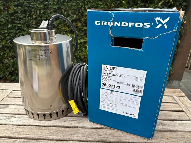 nieuwe dompelpomp grundfos, Tuin en Terras, Waterpompen, Nieuw, Elektrisch, Dompelpomp, Ophalen of Verzenden