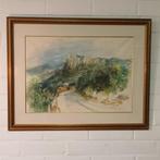 XX-eeuw -aquarel op papier - KUNSTENAAR ONBEKEND, Antiek en Kunst, Ophalen