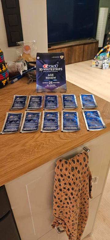 CREST 3D Whitestrips (sterkste variant) 10daagse behandeling beschikbaar voor biedingen