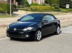 Volkswagen Golf CABRIO " LIFE " UIVOERING MET VELE OPTIES, Auto's, Euro 5, Gebruikt, Zwart, Bedrijf