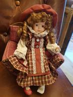 Porceleine pop, in zetel, Ophalen