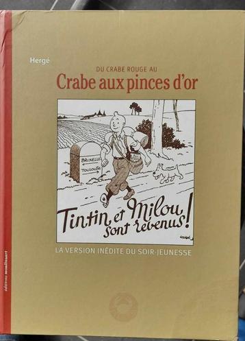 Tintin Du Crabe Rouge au Crabe aux Pince d'Or