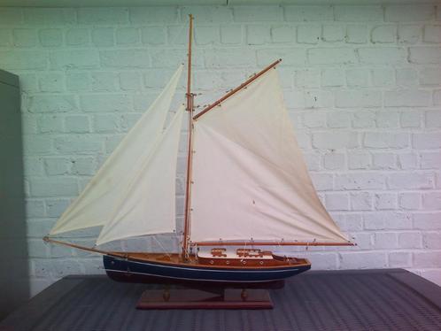 Mooi miniatuur zeilschip., Hobby en Vrije tijd, Modelbouw | Boten en Schepen, Gebruikt, Ophalen