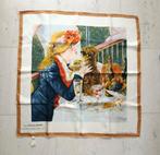 Foulard Renoir en soie - Baccara (Lyon) - Licence Spadem, Kleding | Dames, Mutsen, Sjaals en Handschoenen, Ophalen of Verzenden