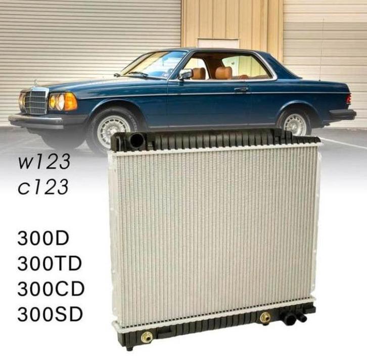 Mercedes radiator w123 c123 300D 300TD 300CD 300SD 3.0L, Auto-onderdelen, Airco en Verwarming, Mercedes-Benz, Nieuw, Ophalen of Verzenden
