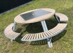 Extremis gargantua, Tuin en Terras, Picknicktafels, Ophalen, Zo goed als nieuw, Rond, Hout