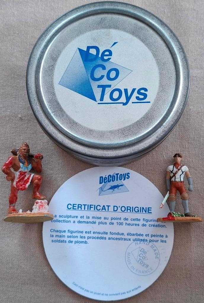 Figurines en plomb Lanfeust & Troll de Troy DécoToys, Verzamelen, Beelden en Beeldjes, Gebruikt, Fantasy, Ophalen of Verzenden