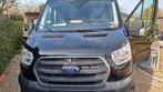 Ford Transit-2T-350-L3H2-RWD-170PK, Auto's, Bestelwagens en Lichte vracht, 4 deurs, Euro 6, 4 cilinders, Zwart
