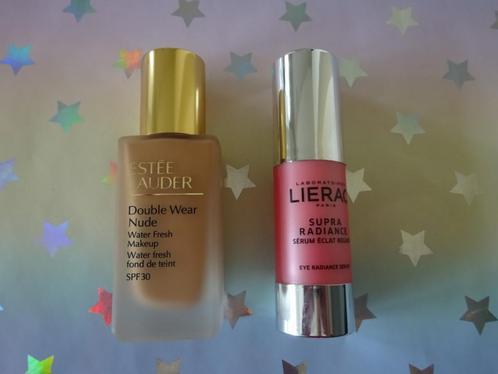 Estée Lauder foundation SPF 30 + Lierac oogserum, Handtassen en Accessoires, Uiterlijk | Cosmetica en Make-up, Nieuw, Make-up