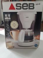 Koffiezetapparaat SEB, lichtgeel. 1,3l koffie of 15 tassen, Elektronische apparatuur, Koffiezetapparaten, Ophalen, 10 kopjes of meer