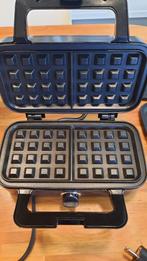 Wafelijzer toaster grill garantie KitchenBrothers PFAS-vrij, Ophalen of Verzenden, Uitneembare platen, Zo goed als nieuw