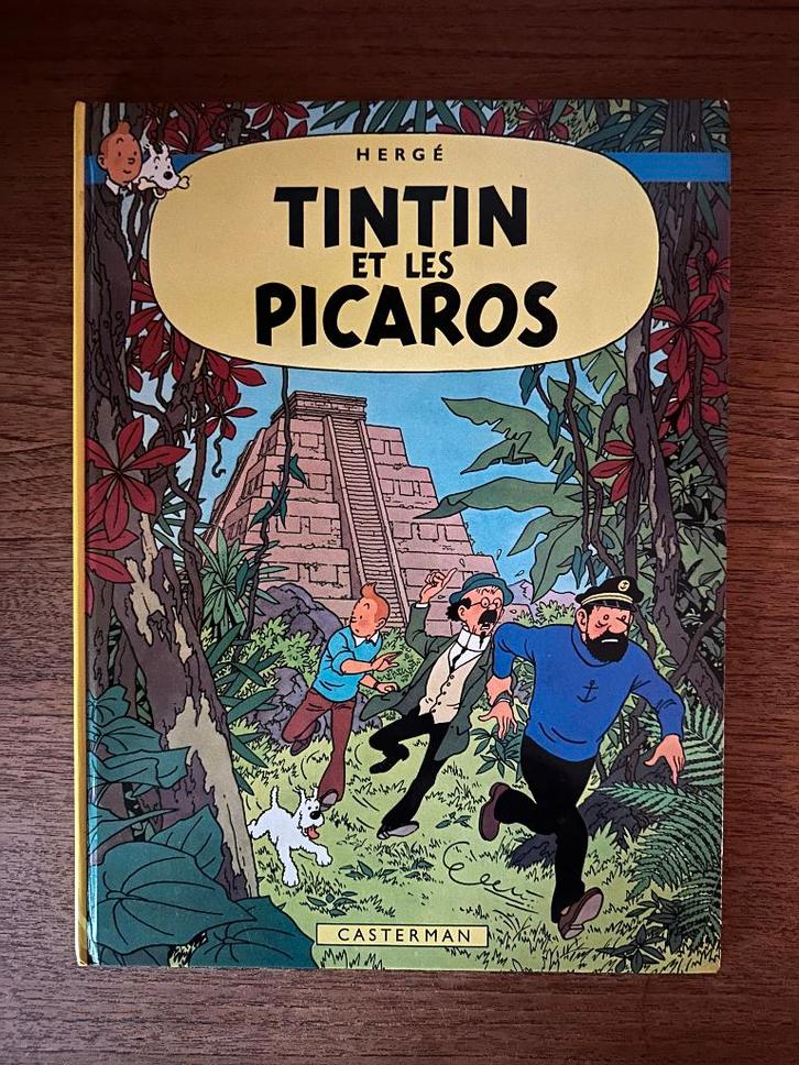 Tintin et les Picaros (1976), Livres, BD, Utilisé, Une BD, Envoi