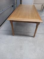 Tafel eik natuur, Huis en Inrichting, Ophalen, Eikenhout, 200 cm of meer, 50 tot 100 cm