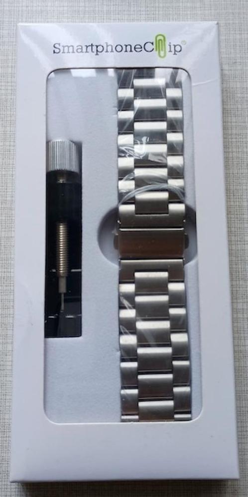 nieuwe metalen polsband voor smart/sport watch, Handtassen en Accessoires, Smartwatches, Nieuw, Ophalen