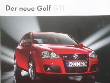 Volkswagen VW Golf GTI 2004 Brochure beschikbaar voor biedingen