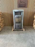 25176 Speksteenkachel hout cv kachel Hark 9kw, Huis en Inrichting, Kachels, Ophalen, Gebruikt, Houtkachel, Vrijstaand