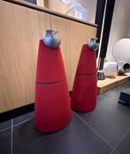 Bang & Olufsen Beolab 9 met rode doeken - B&O, Overige merken, Front, Rear of Stereo speakers, Gebruikt, 120 watt of meer