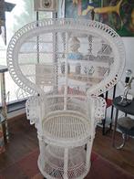 Beroemde rotan design pauw stoel jaren 50/60, Antiek en Kunst, Ophalen of Verzenden