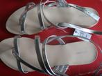 sandalen dames maat 41 zilverkleurig nieuw, Nieuw, Sandalen of Muiltjes, Ophalen of Verzenden, Overige kleuren