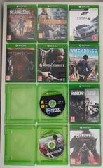 10x Xbox One Games (1x nieuw & sealed), Comme neuf, À partir de 3 ans, Autres genres, Enlèvement ou Envoi