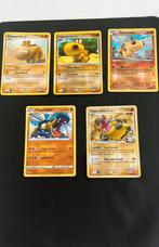 5 pokemonkaarten, namen: hippopotas (3), hippowdon (2)., Verzenden, Zo goed als nieuw, Meerdere kaarten
