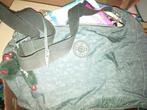 Kipling schoudertas, Handtassen en Accessoires, Tassen | Schoudertassen, Verzenden, Gebruikt, Groen, Kipling
