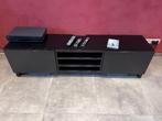 Meuble TV IKEA Série BESTA 180cm - 3 modules, Huis en Inrichting, Kasten |Televisiemeubels, Ophalen, Glas, Meuble TV Brun / Noir Ikea