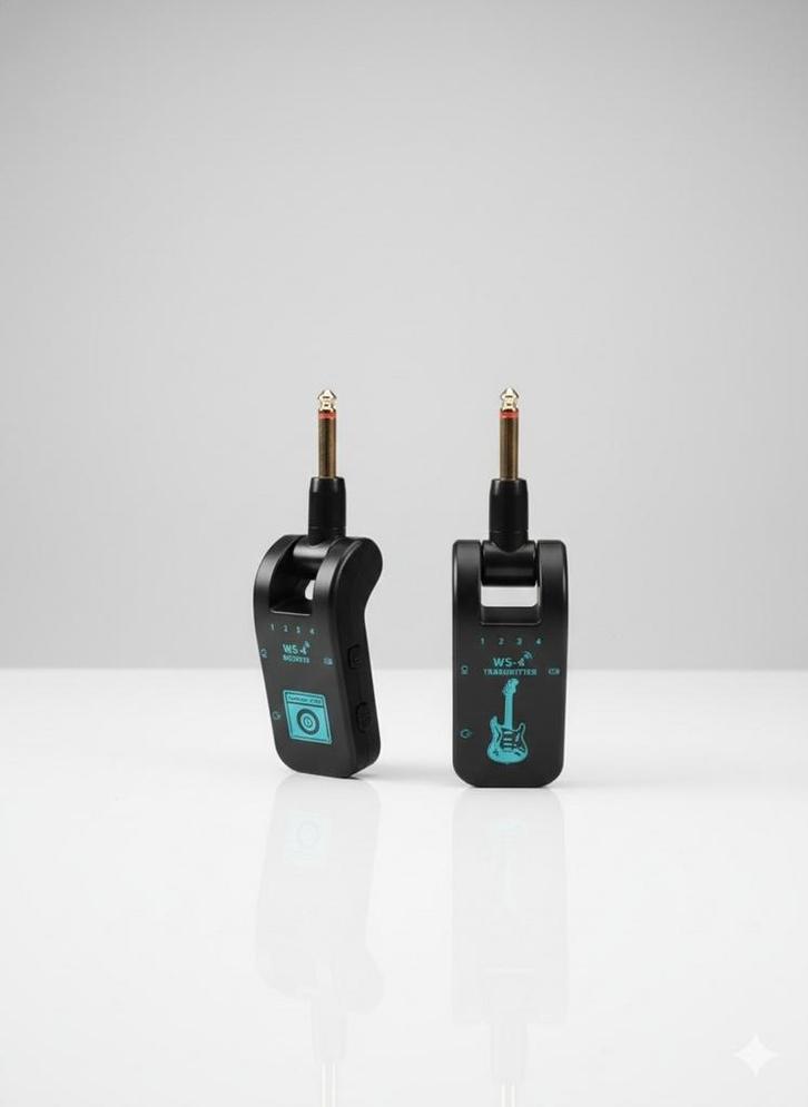 Transmetteur sans fil guitare/basse électrique, Musique & Instruments, Instruments à corde | Guitares | Électriques, Comme neuf