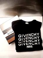 T-shirt noir à manches courtes avec logo 3D blanc dans une b, Enlèvement ou Envoi, Comme neuf, Blanc