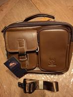 Sacoche homme cuir véritable classe unique totalement neuve, Neuf, Cuir véritable, Enlèvement ou Envoi, Brun