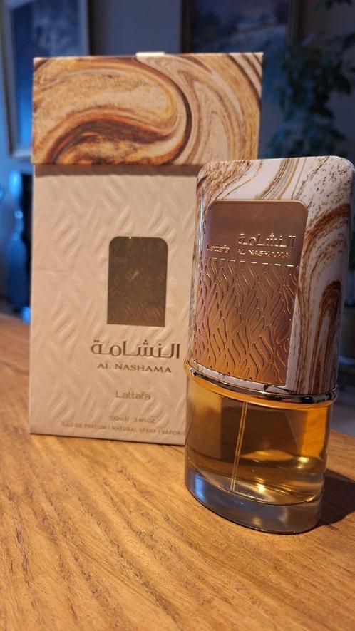 Al Nashama          Lattafa Perfumes, Handtassen en Accessoires, Uiterlijk | Parfum, Nieuw, Ophalen of Verzenden