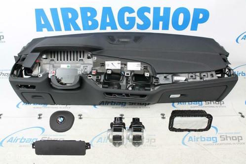 Airbag kit - Tableau de bord cuir couture gris BMW X5 G05, Autos : Pièces & Accessoires, Tableau de bord & Interrupteurs, Utilisé