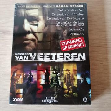 DVD box met 6 films van Nessers van Veeteren Nieuw beschikbaar voor biedingen