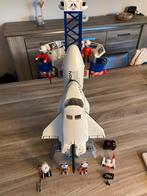 Playmobil Lanceerbasis met raket 6195 + Space shuttle 6196, Enlèvement, Comme neuf, Ensemble complet