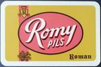 1 Speelkaart Romy Pils, Verzamelen, Ophalen of Verzenden