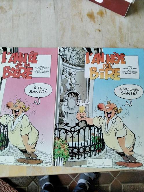 L’ANNEE DEL BIERE FRANÇAIS/ WALLON DE RAOUL CAUVIN dédicacé, Livres, BD, Comme neuf, Enlèvement ou Envoi