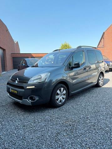 Citroën Berlingo. Xtr, Autos, 750 kg, Entreprise, Garantie prolongée, Noir