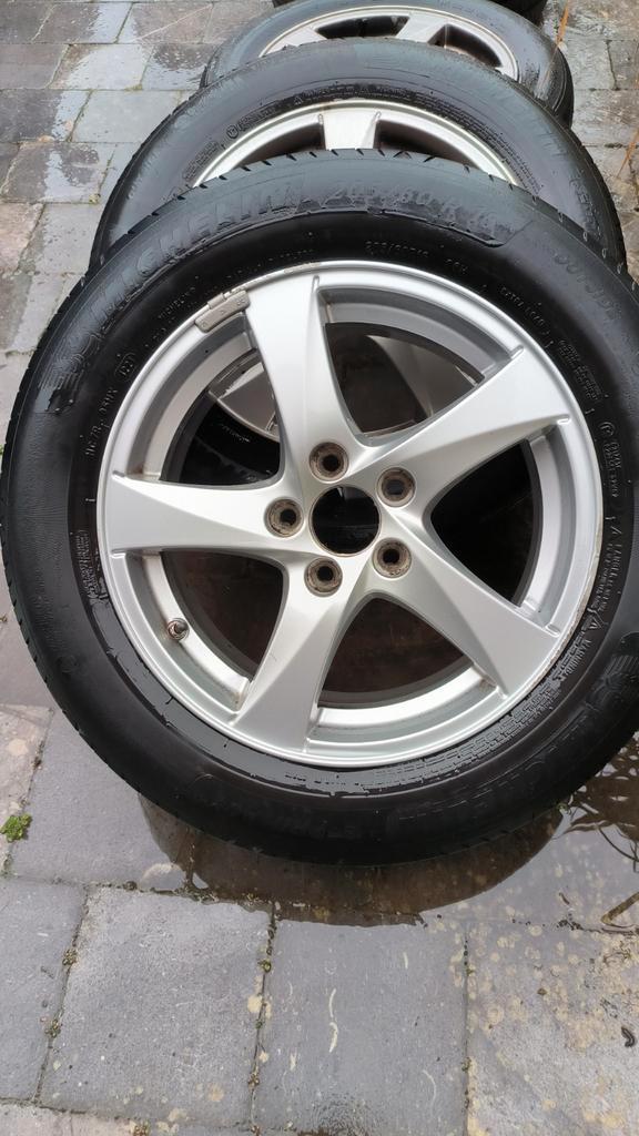 Jantes Volvo 16 pouces, Auto-onderdelen, Banden en Velgen, Band(en), 16 inch, Gebruikt, Ophalen