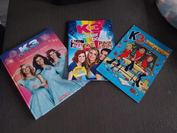 leesboek, strip en stickerboek K3 beschikbaar voor biedingen
