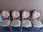 4 louwieV stoelen mahonie hout, Antiek en Kunst, Ophalen