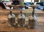 Antique - 3 x silver plated goblets - international silver, Ophalen of Verzenden