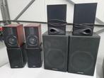 Luidsprekers speakers € 10 per set   Philips Pioneer Sharp, Philips, Ophalen of Verzenden, Zo goed als nieuw