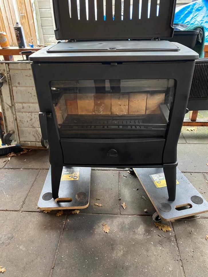 Selecta 55 m maxim houtkachel kolen, Huis en Inrichting, Kachels, Zo goed als nieuw, Houtkachel, Hout, Ophalen