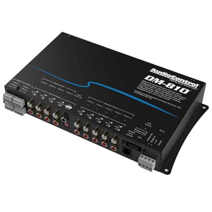 Audiocontrol DM810 DSP Signal Processor met AC-BT24 streamer, Auto diversen, Autospeakers, Zo goed als nieuw, Ophalen of Verzenden