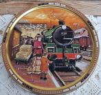 Deens blik met locomotief, trein, Jacobsens Bakery, Verzamelen, Ophalen of Verzenden, Gebruikt, Koek(jes), Overige merken