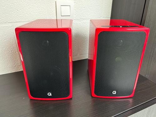 HIFI desktop actieve luidsprekers - Q Acoustics Q BT3, Audio, Tv en Foto, Luidsprekerboxen, Gebruikt, Front, Rear of Stereo speakers