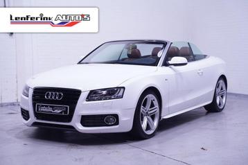 Audi A5 Cabriolet 3.0 TDI V6 240 pk Quattro Aut. S-Line Cogn beschikbaar voor biedingen