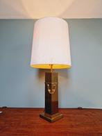 Grande lampe de table en laiton, style Hollywood Regency, Maison & Meubles, Lampes | Lampes en vrac, Ampoule, Enlèvement, Utilisé