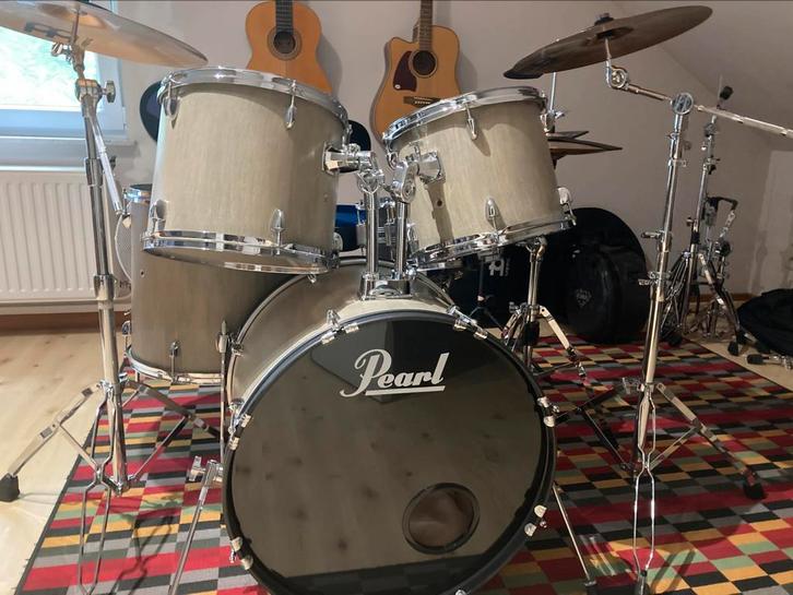 Vintage Pearl ( compleet ), Muziek en Instrumenten, Drumstellen en Slagwerk, Zo goed als nieuw, Pearl, Ophalen