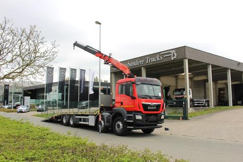 MAN TGS 35.360 8x2 - 2016 - 276.580 km - EURO 6 - oprijwagen, Auto's, Vrachtwagens, Bedrijf, Te koop, Radio, MAN, Diesel, Euro 6